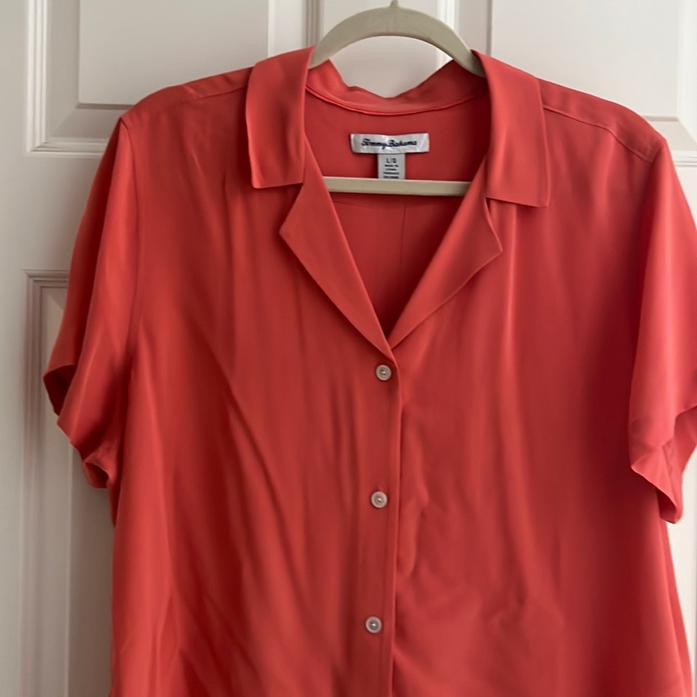 Tommy Bahama Silk shirt sleeve shirt